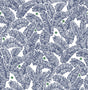 York Navy Fernanda Peel & Stick Wallpaper