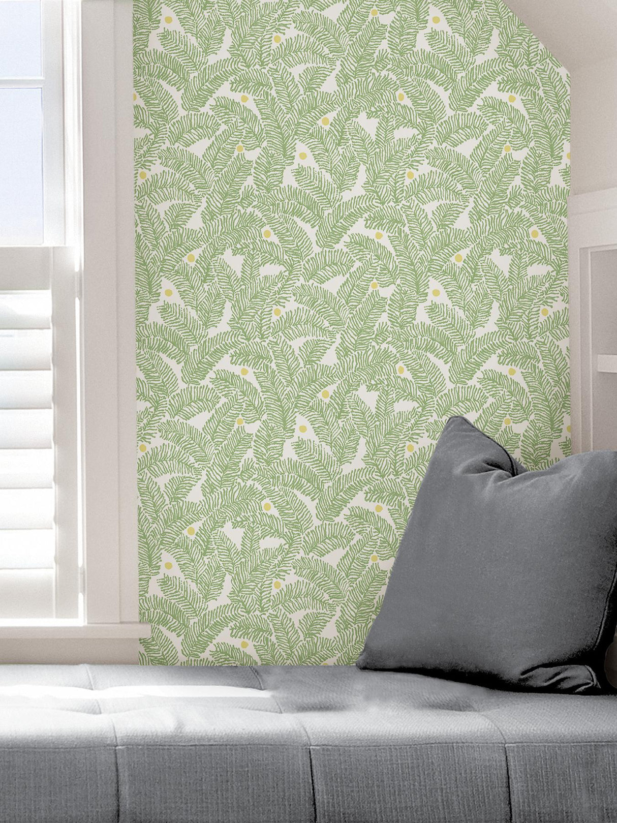 York Green Fernanda Peel & Stick Wallpaper