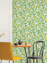 York Green Meyer Peel & Stick Wallpaper