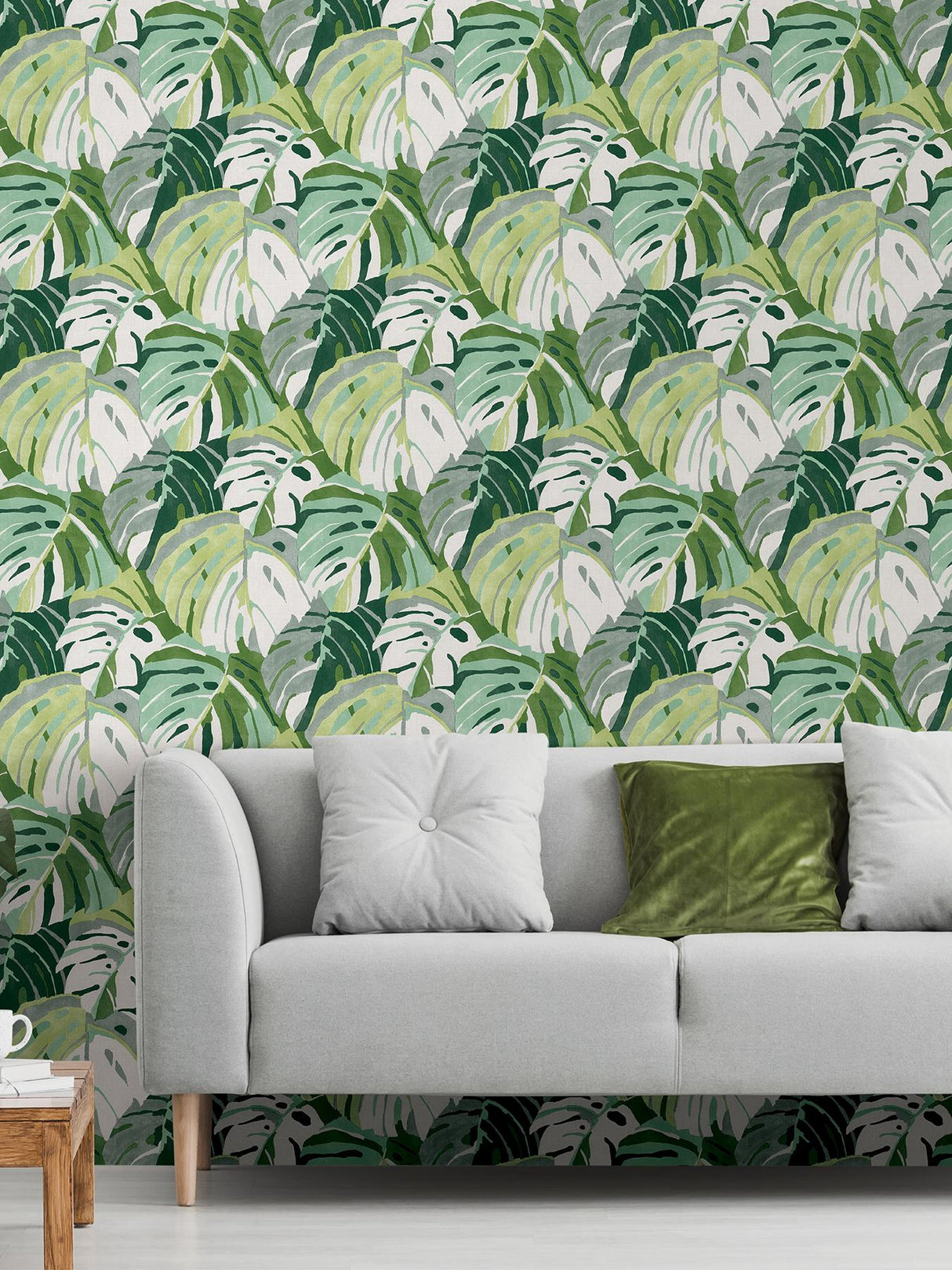 York Green Adansonii Peel & Stick Wallpaper