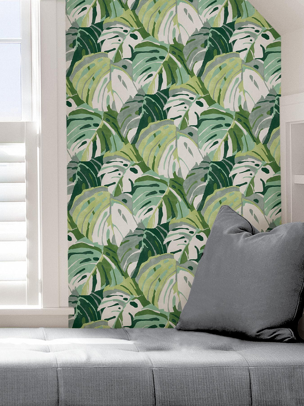 York Green Adansonii Peel & Stick Wallpaper