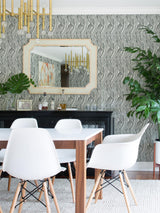 York Charcoal Meraki Peel & Stick Wallpaper