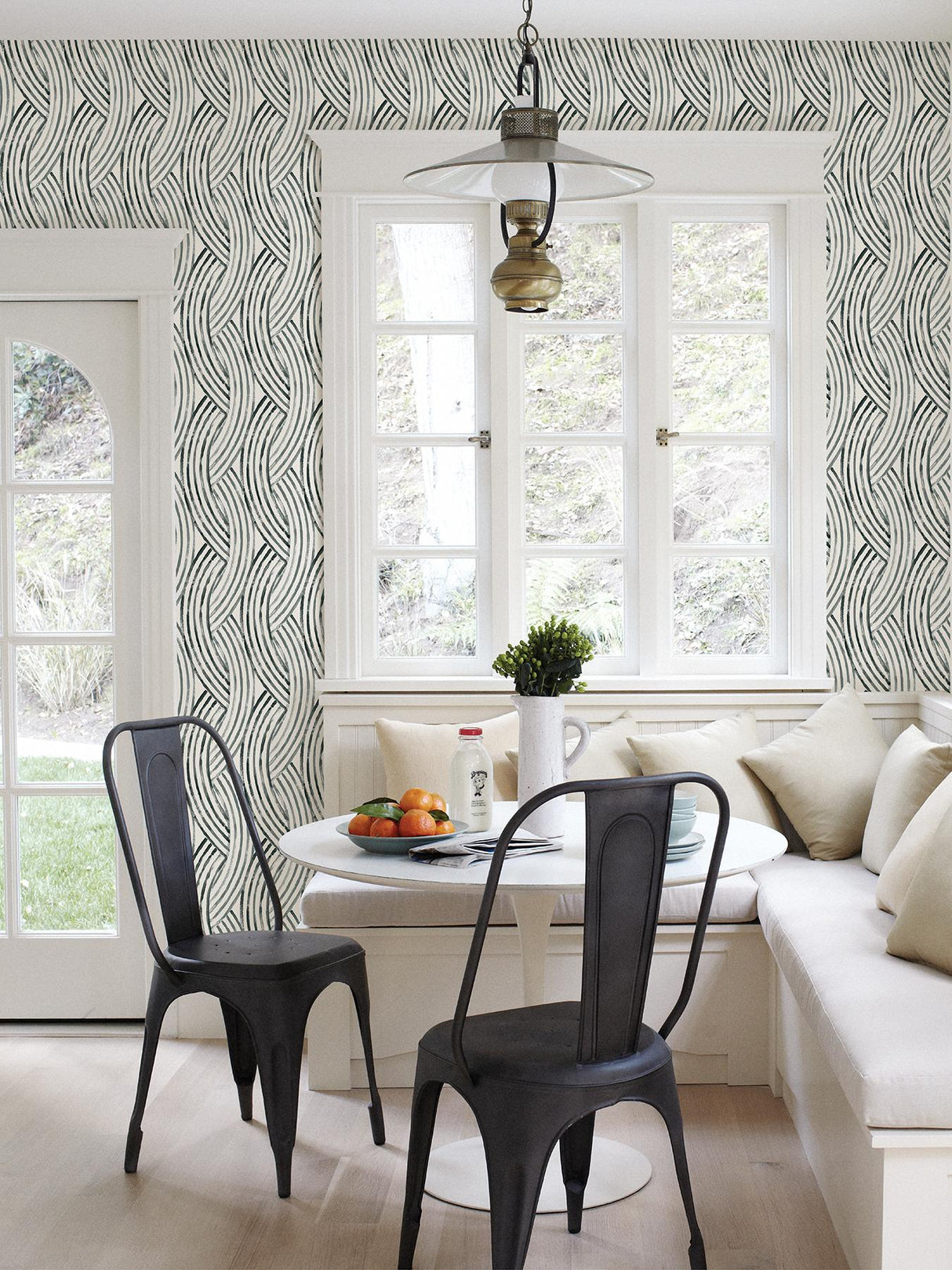York Charcoal Meraki Peel & Stick Wallpaper