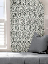 York Charcoal Meraki Peel & Stick Wallpaper