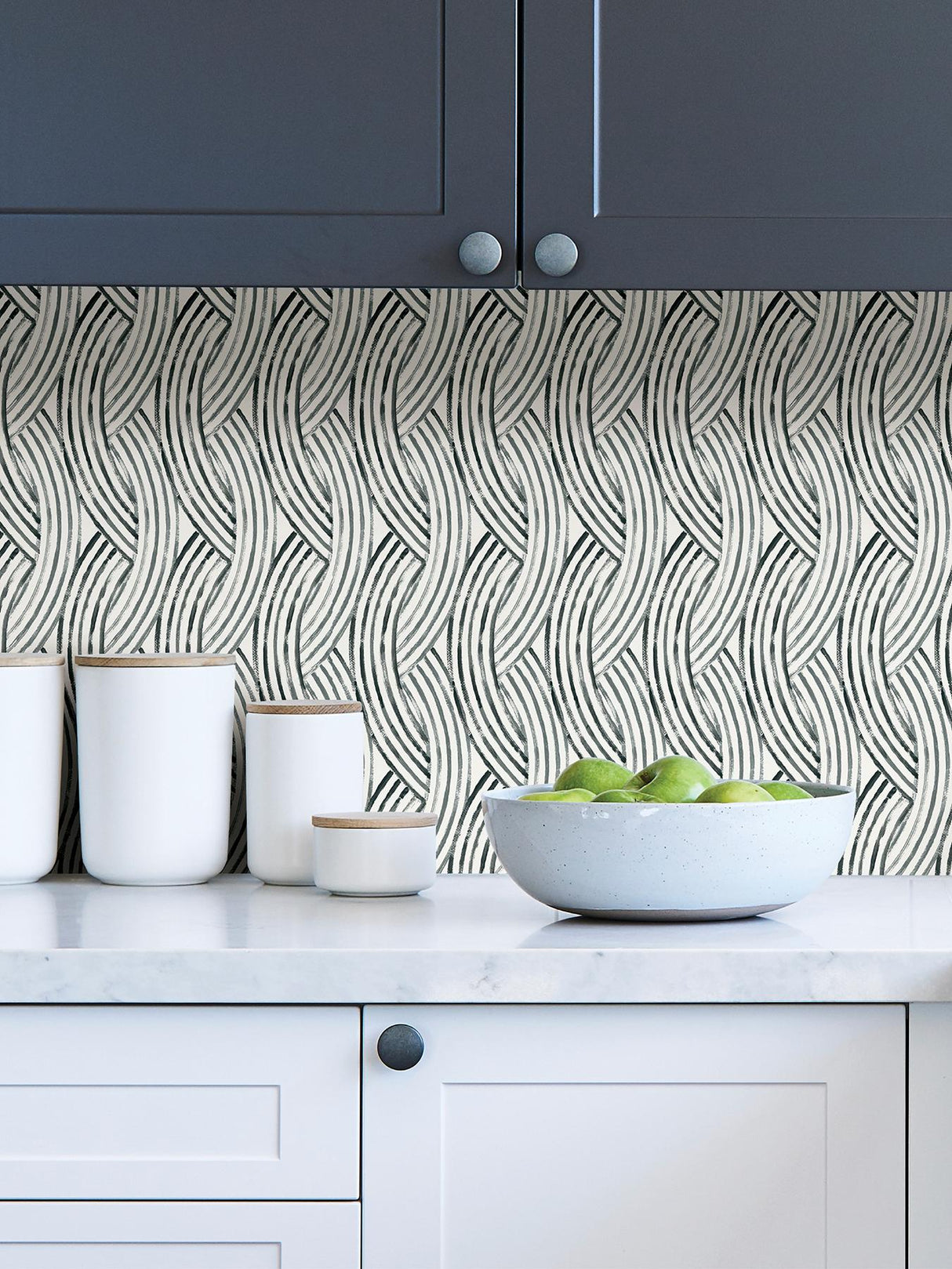 York Charcoal Meraki Peel & Stick Wallpaper