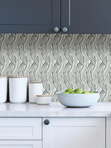 York Charcoal Meraki Peel & Stick Wallpaper