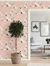 York Pink Halcyon Peel & Stick Wallpaper