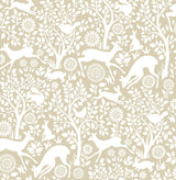 York Cream Merriment Peel & Stick Wallpaper