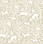 York Cream Merriment Peel & Stick Wallpaper