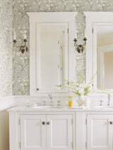 York Grey Mirei Peel & Stick Wallpaper