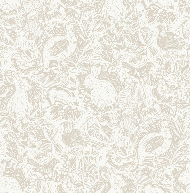 York Cream Terrene Peel & Stick Wallpaper