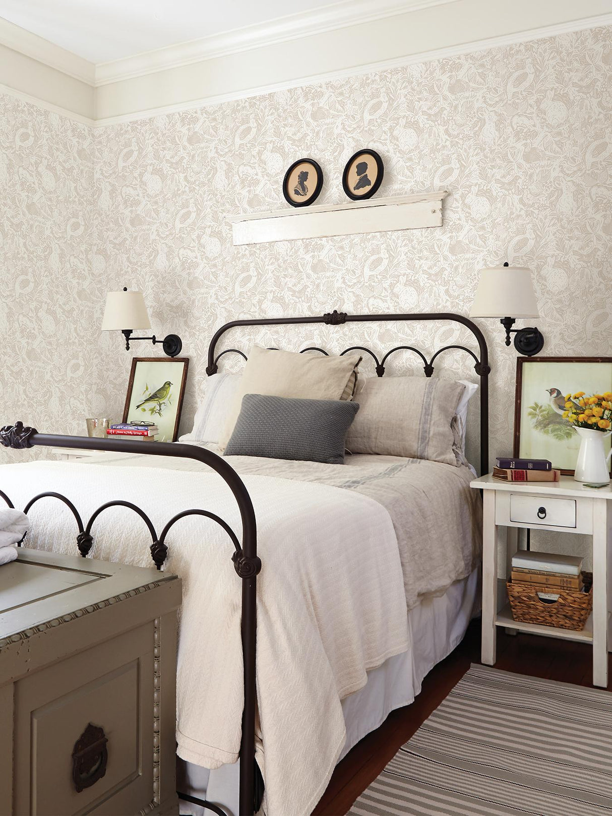 York Cream Terrene Peel & Stick Wallpaper