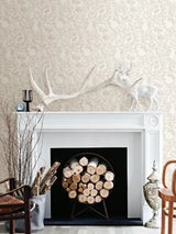 York Cream Terrene Peel & Stick Wallpaper