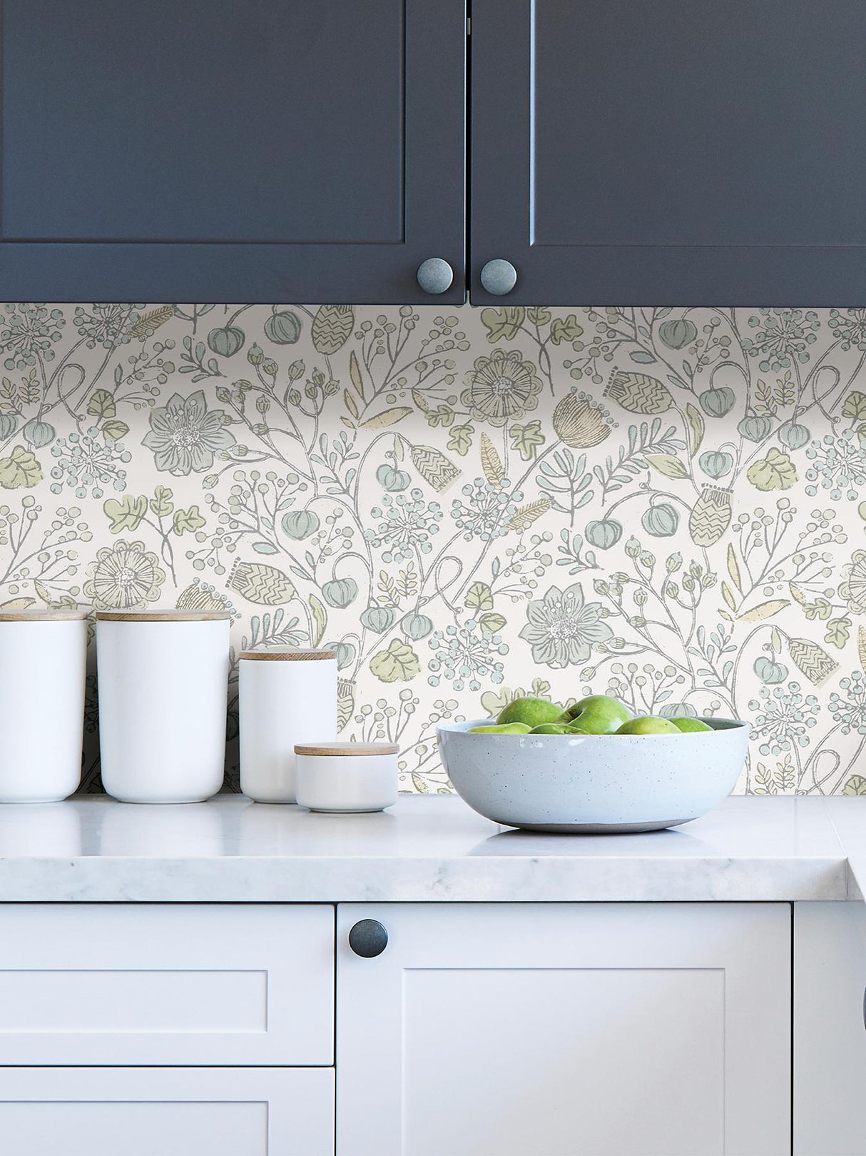 York Blue & Green Southern Trail Peel & Stick Wallpaper