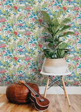 York Naupaka Brights Peel & Stick Wallpaper