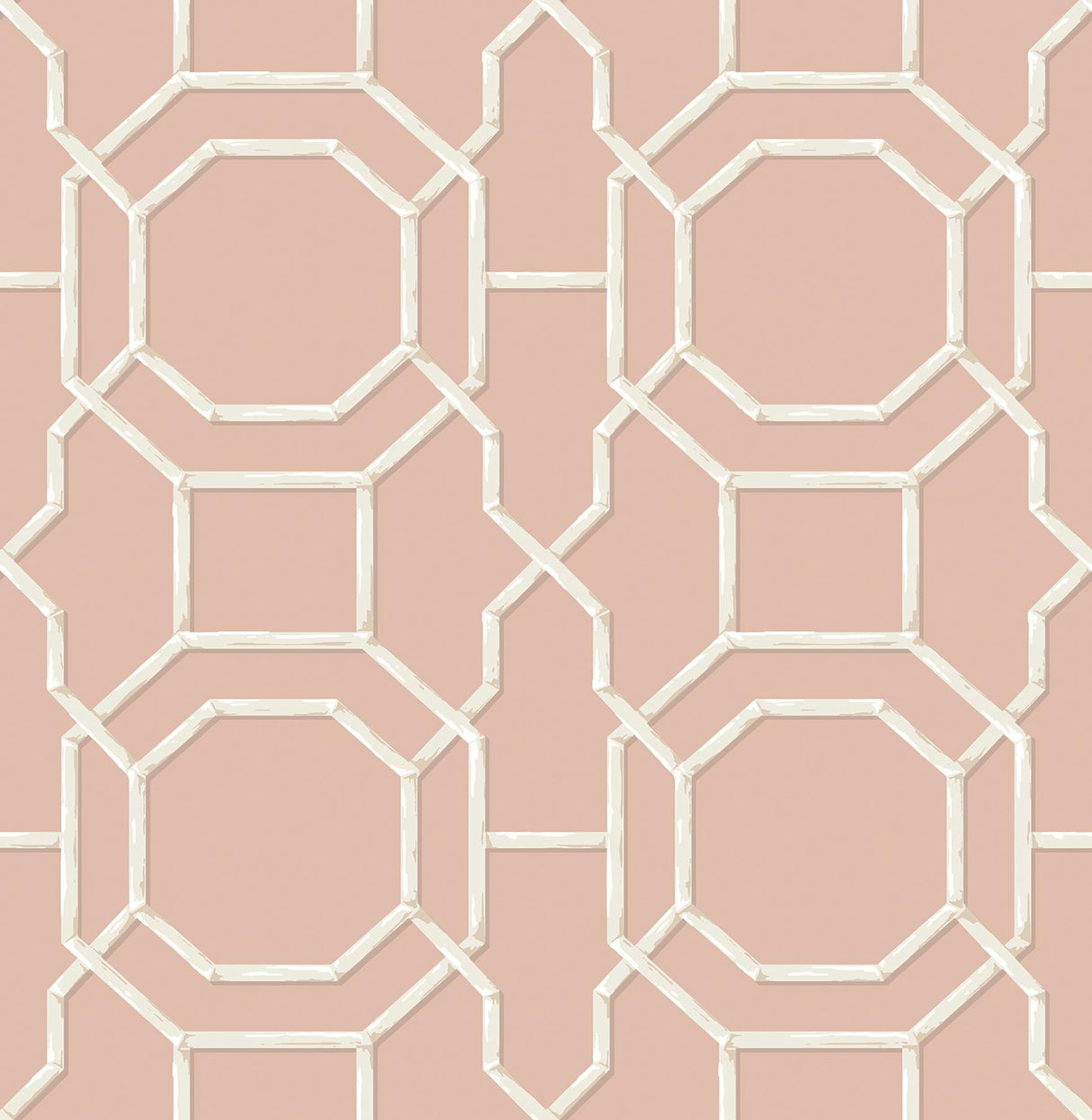 York Sanya Salmon Peel & Stick Wallpaper