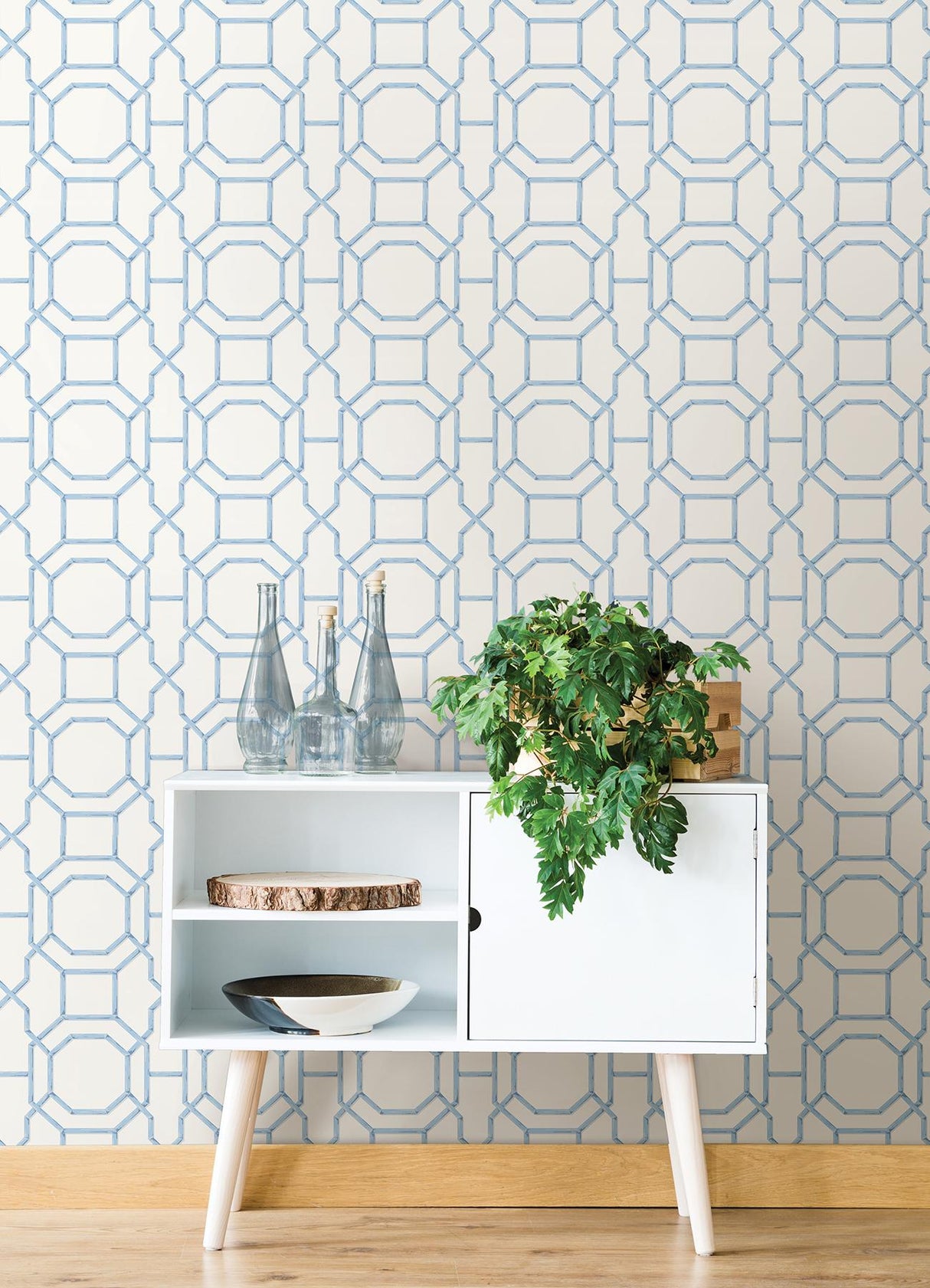 York Sanya Sapphire Peel & Stick Wallpaper