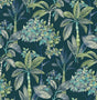 York Panama Deep Green Peel & Stick Wallpaper