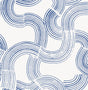 York Hokime Cobalt Peel & Stick Wallpaper