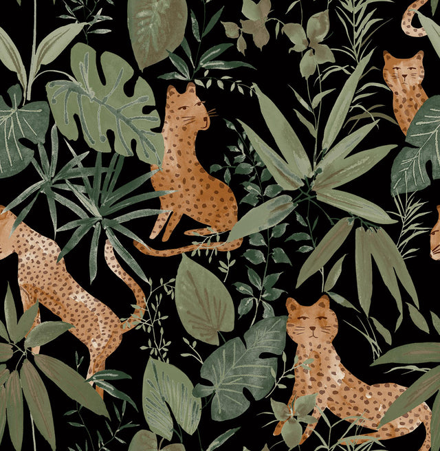 York Jhalana Midnight Peel & Stick Wallpaper
