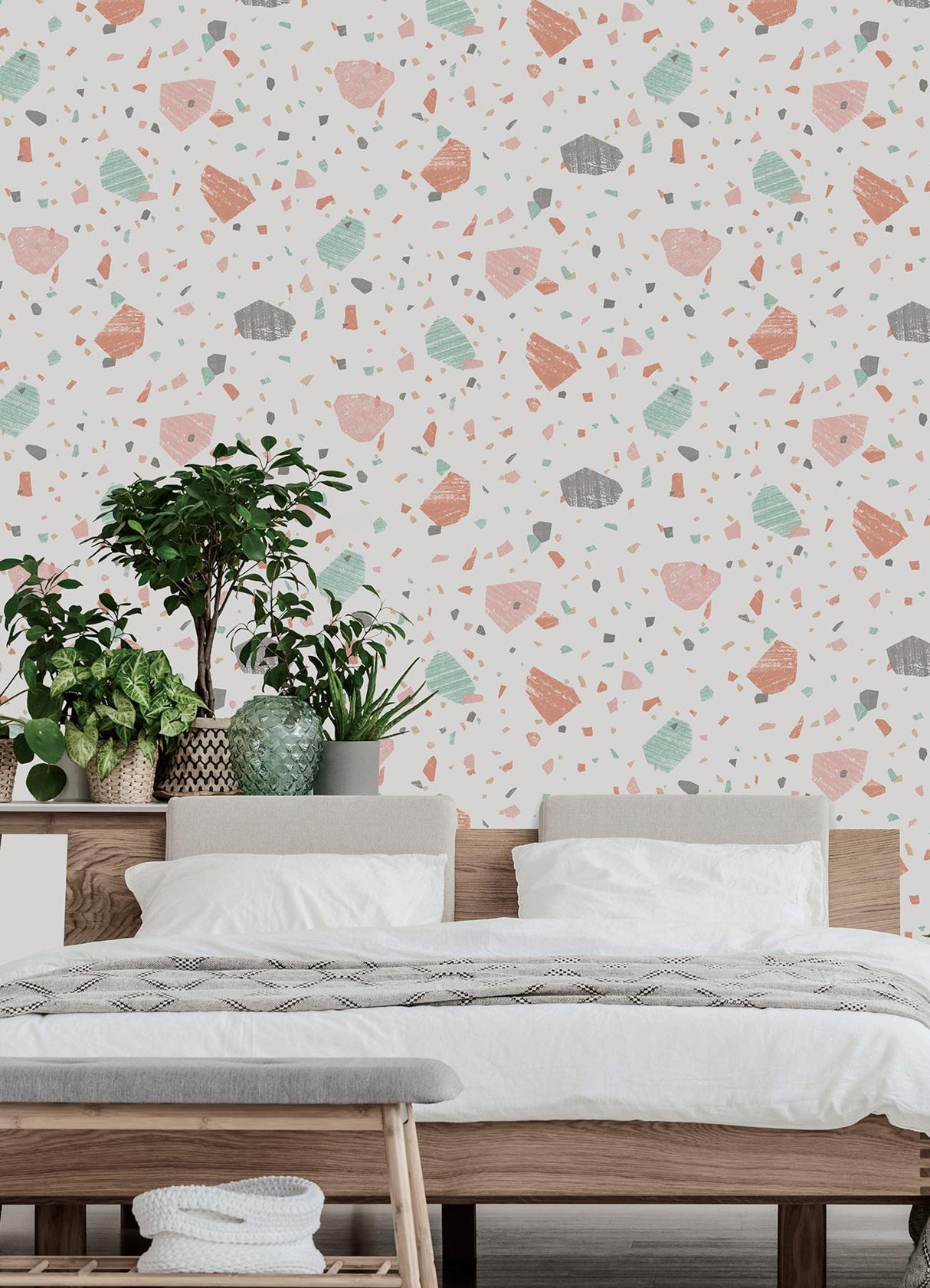 York Veranda Funfetti Peel & Stick Wallpaper