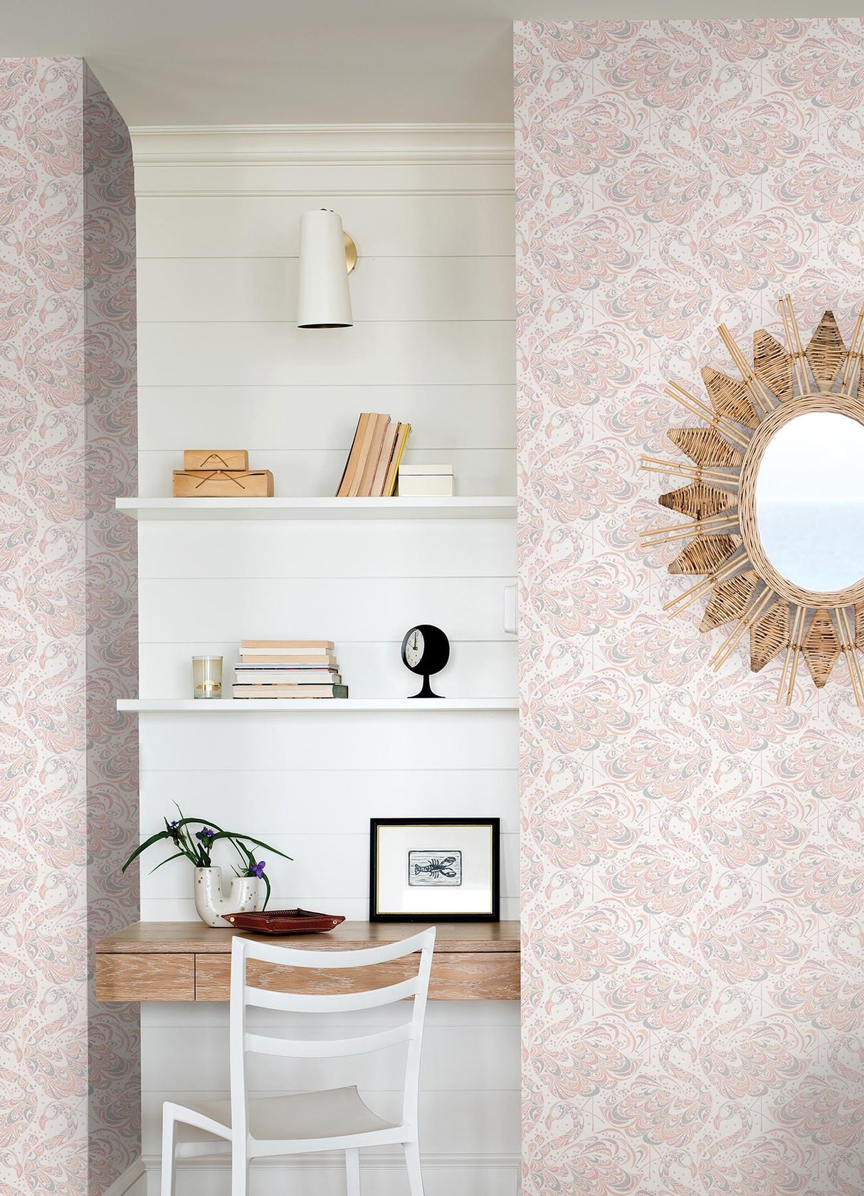 York Flamingo Pink Peel & Stick Wallpaper