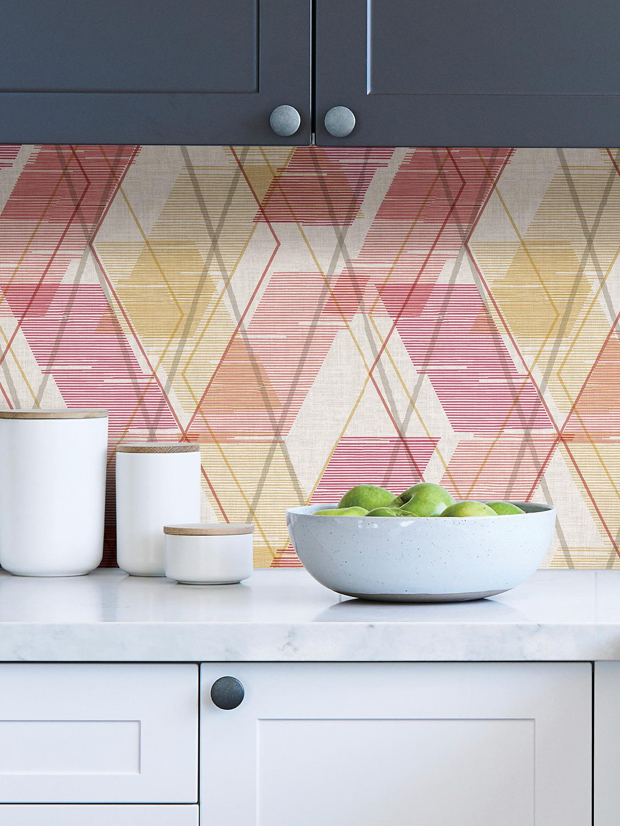 York Coral Wallis Peel & Stick Wallpaper