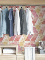 York Coral Wallis Peel & Stick Wallpaper