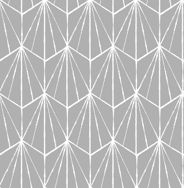 York Grey Dorset Peel & Stick Wallpaper