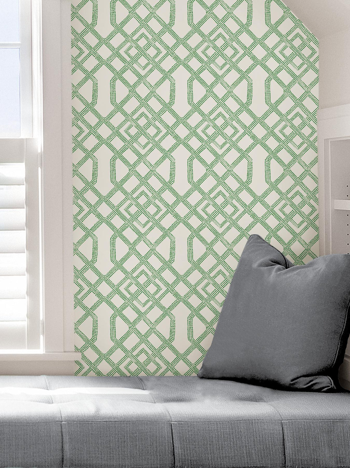 York Green Tanner Peel & Stick Wallpaper