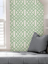 York Green Tanner Peel & Stick Wallpaper