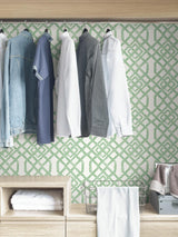 York Green Tanner Peel & Stick Wallpaper