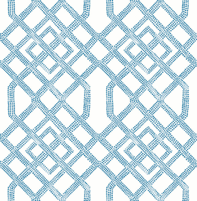 York Blue Tanner Peel & Stick Wallpaper