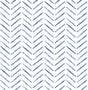 York Indigo Holden Peel & Stick Wallpaper