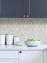 York Taupe Escape to the Forest Peel & Stick Wallpaper