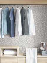 York Taupe Escape to the Forest Peel & Stick Wallpaper