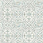 York Teal and Grey Landondale Peel & Stick Wallpaper