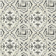 York Black Landondale Peel & Stick Wallpaper