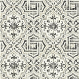 York Black Landondale Peel & Stick Wallpaper