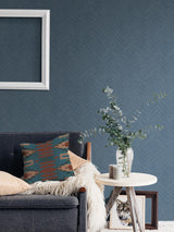 York Blue Sampson Peel & Stick Wallpaper