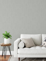 York Taupe and Blue Sampson Peel & Stick Wallpaper