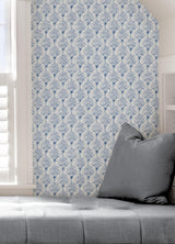 York Blue Manila Peel & Stick Wallpaper