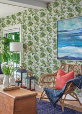 York Green Caryota Peel & Stick Wallpaper