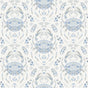 York Blue Shellby Peel & Stick Wallpaper