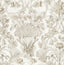 York Eloise Taupe Peel & Stick Wallpaper