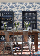 York Alder Denim Peel & Stick Wallpaper