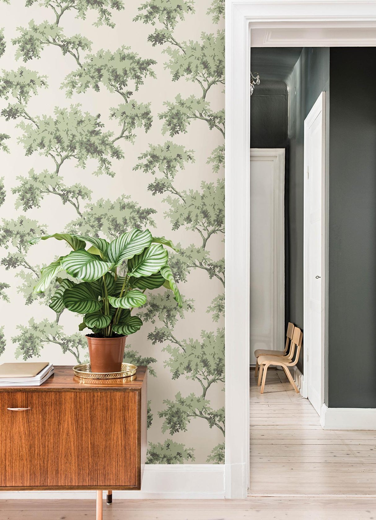 York Alder Sage Peel & Stick Wallpaper
