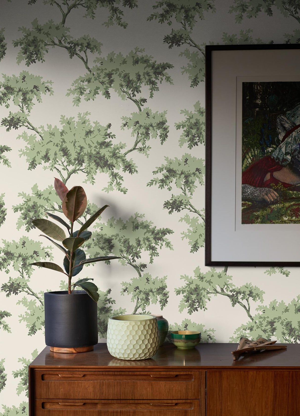 York Alder Sage Peel & Stick Wallpaper