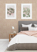 York Enchanted Blush Peel & Stick Wallpaper