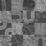 York Black Vaughn Geometric Peel & Stick Wallpaper